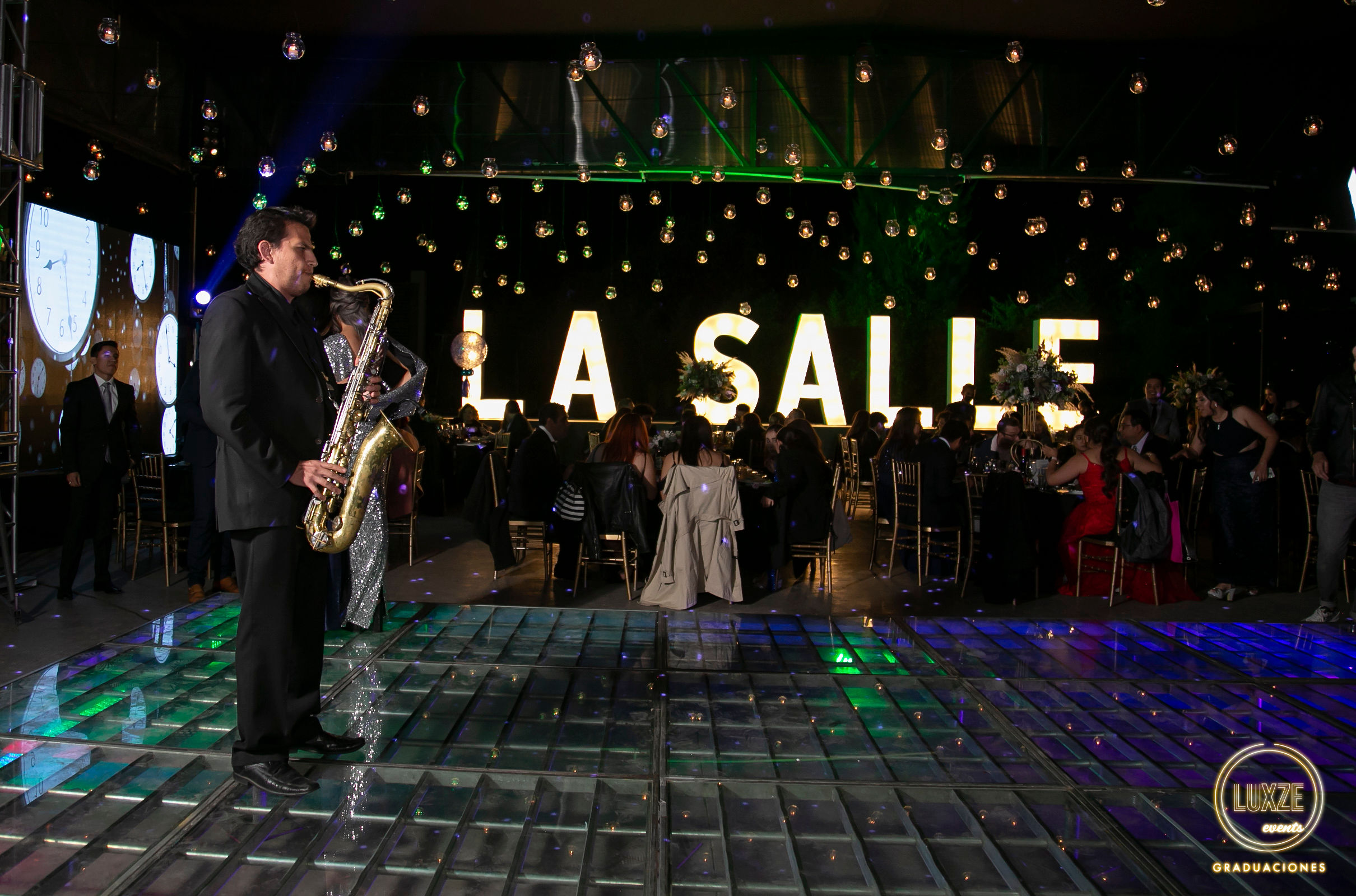 Recepción al aire libre