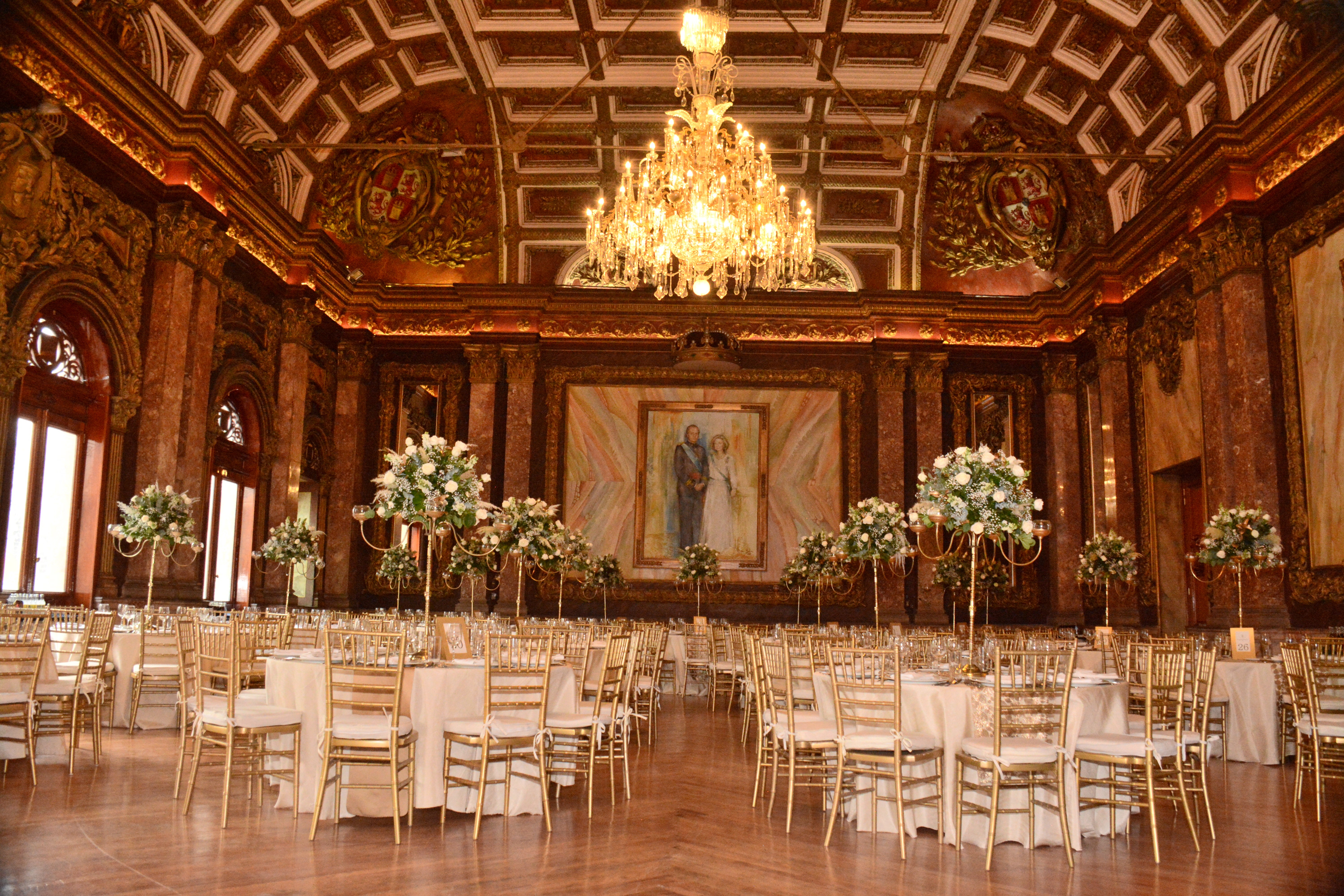 Escenario con proyecciones