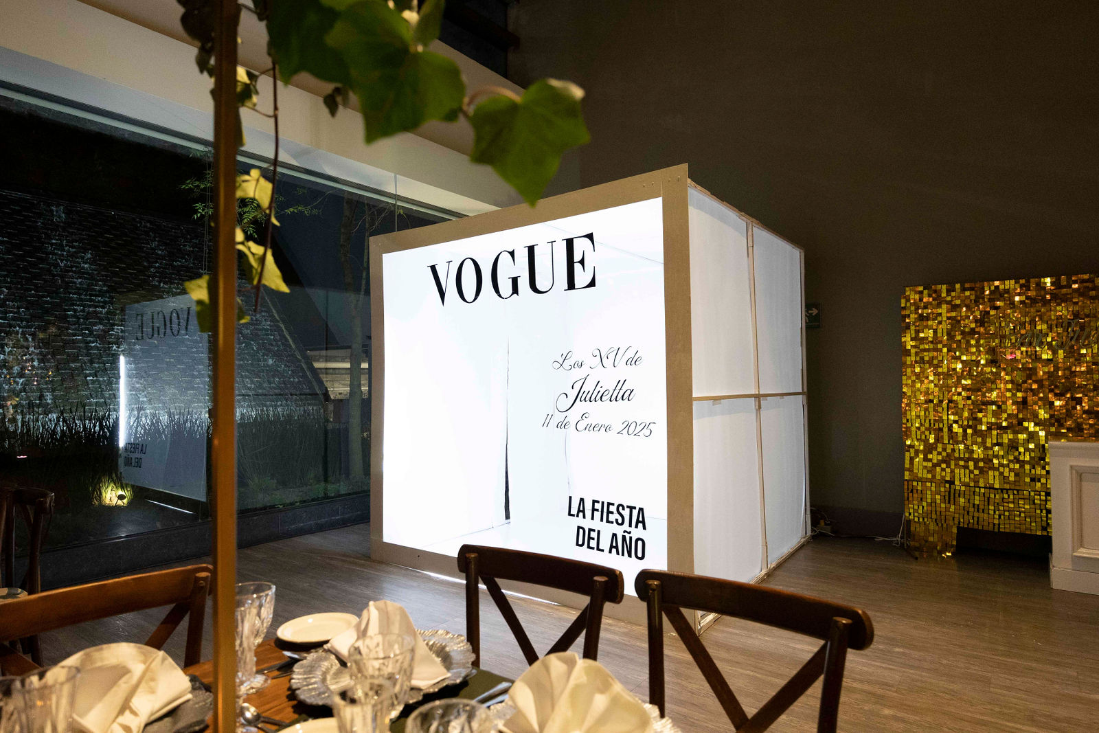 Ambientación inmersiva para fiestas